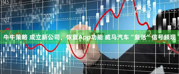 牛牛策略 成立新公司，恢复App功能 威马汽车“复活”信号频现